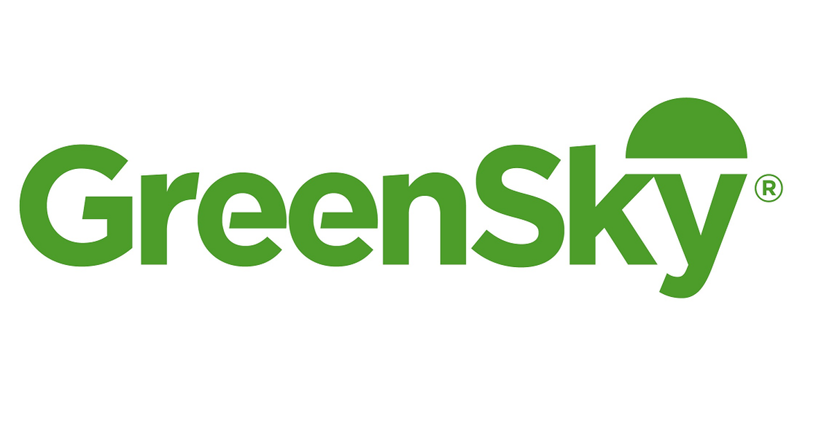 Logo for finance company GreenSky